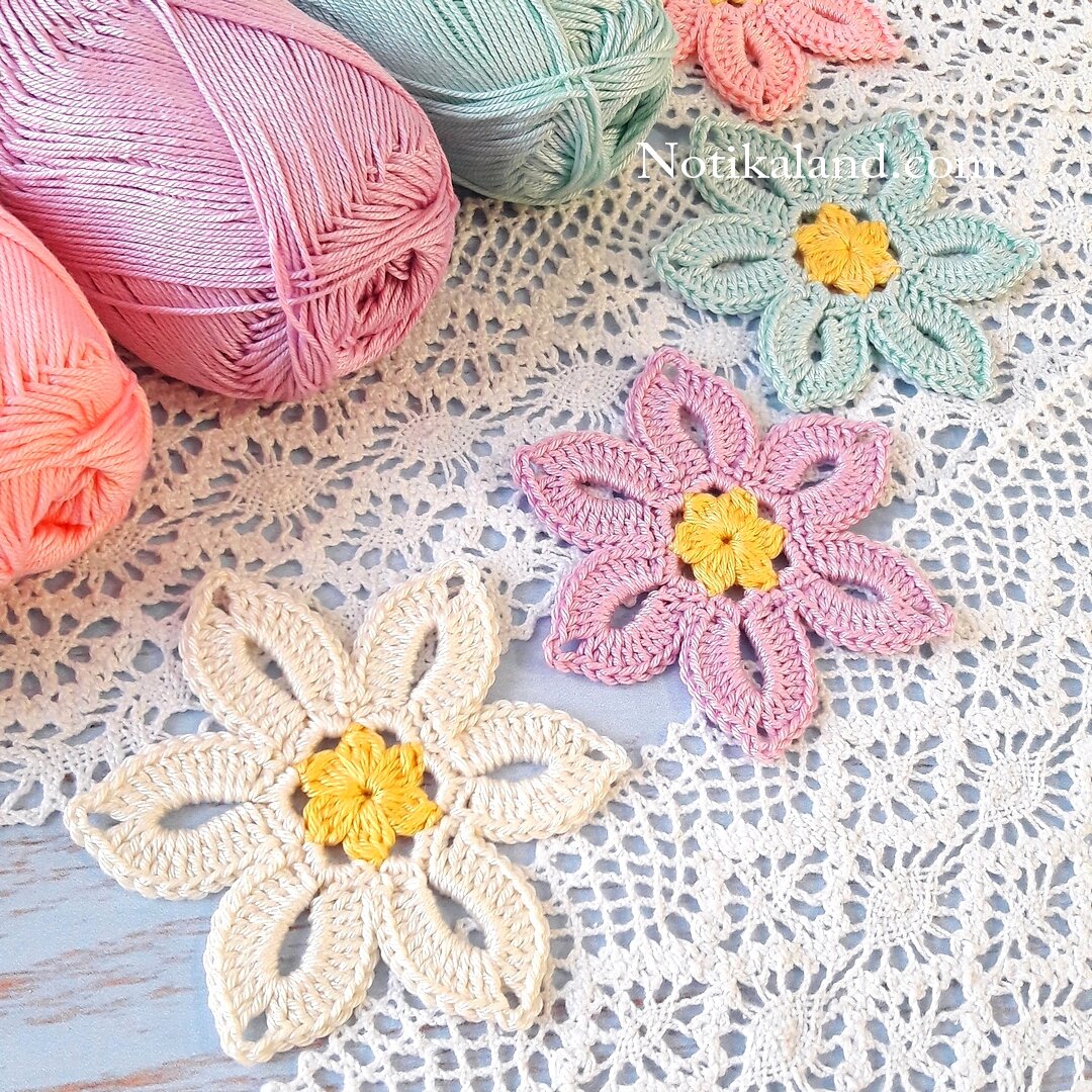 CROCHET Flowers How to