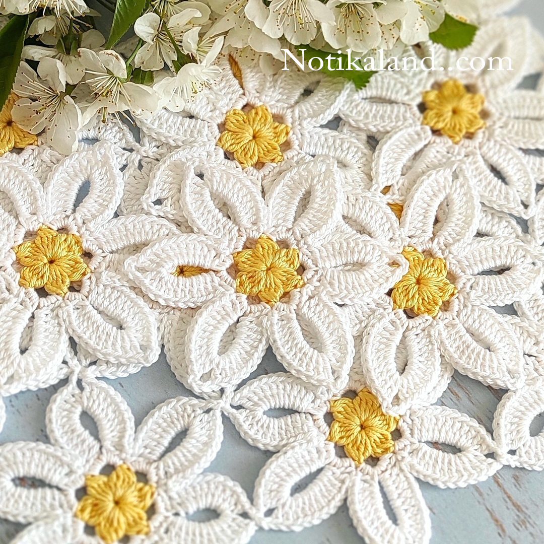 CROCHET Flowers How to 2