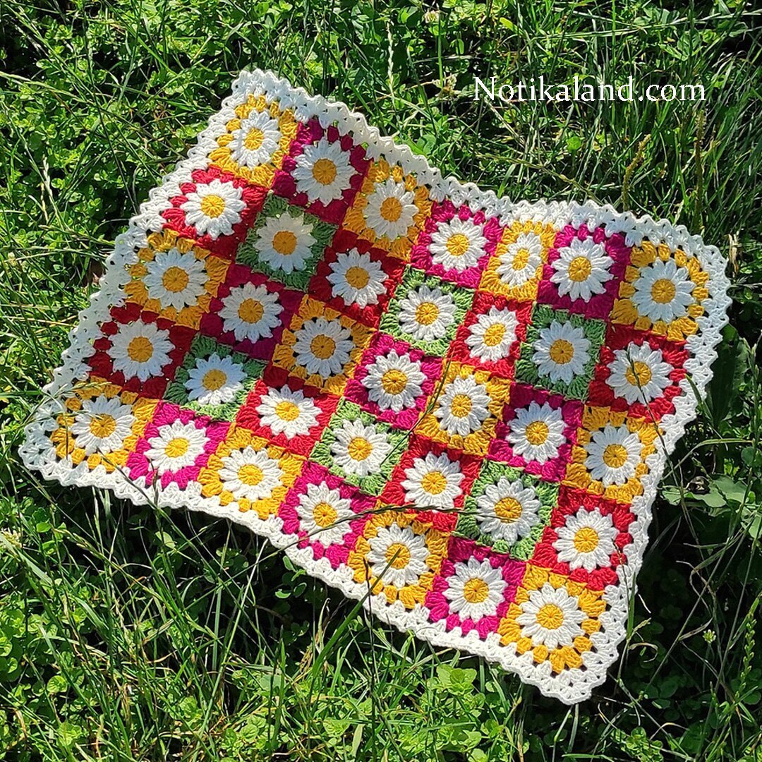 Crochet pattern for blanket
