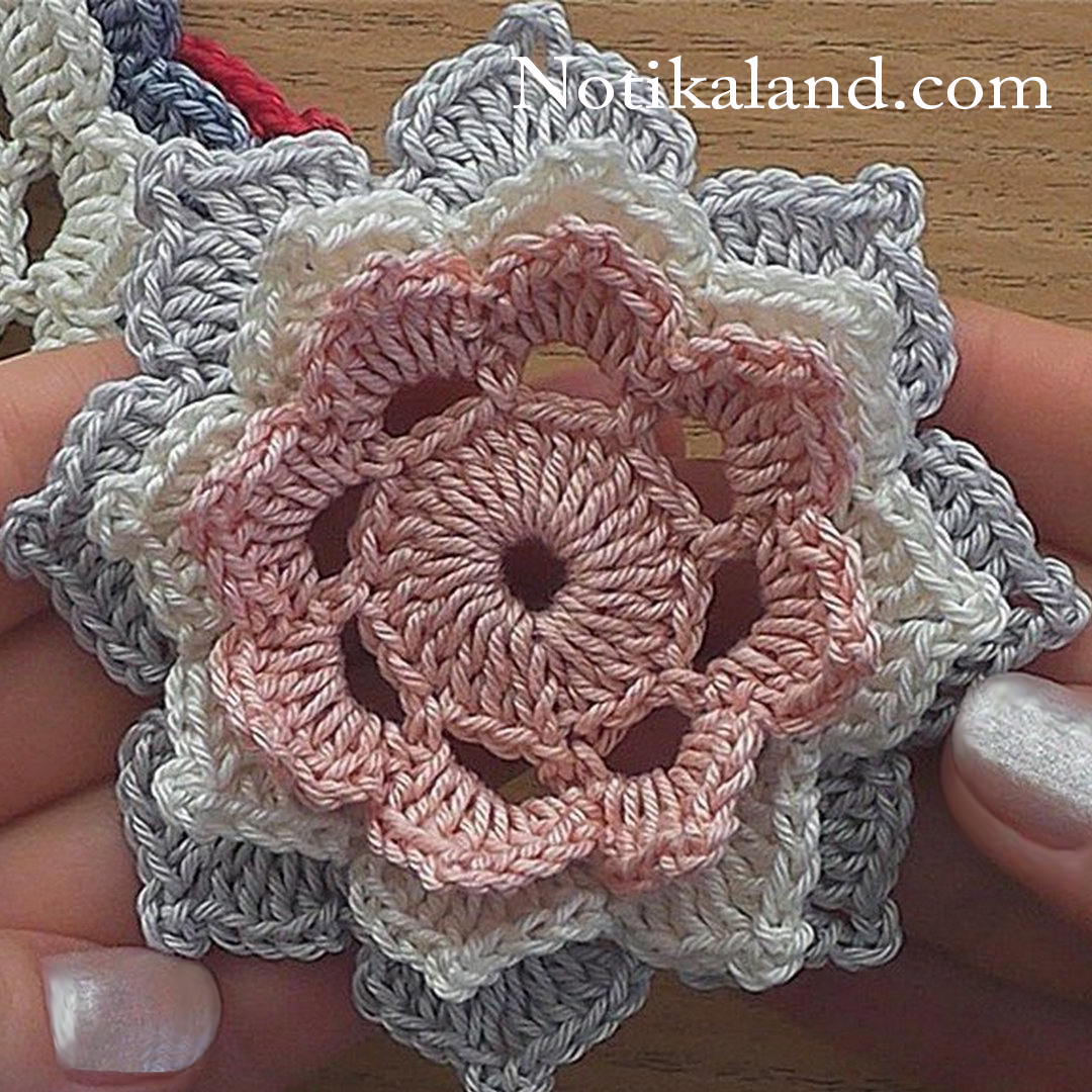 How to crochet flower Easy