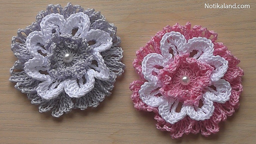 Diy crochet  VERY EASY FLOWER
 