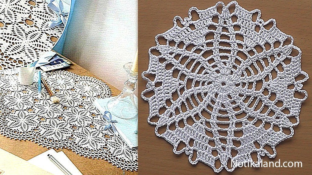 Crochet.Doily.Tablecloth.Pattern.