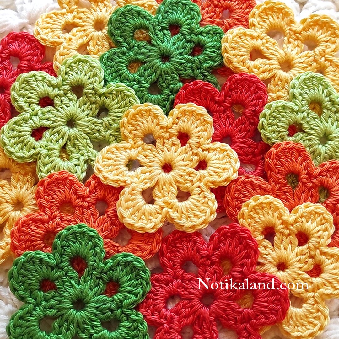 DIY Tutorial EASY Crochet Flower 1