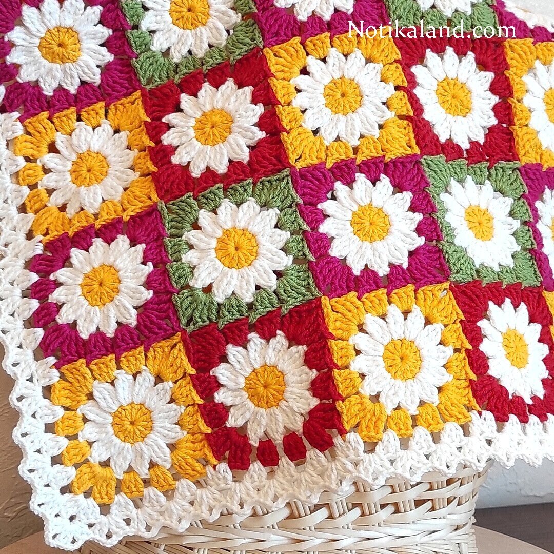 Crochet pattern for blanket 4